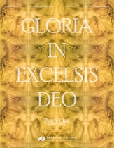 Gloria In Excelsis Deo SSATTBB choral sheet music cover